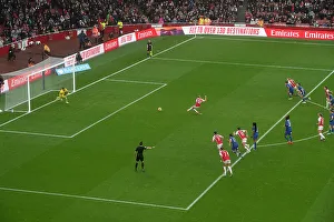 Arsenal Women V Chelsea Women 2023-24 Prints: Alessia Russo Scores Penalty: Arsenal Women Defeat Chelsea Women 4-3 at Emirates Stadium (December 2023)