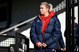 Arsenal Women V Manchester City Women 2023-24 Prints: Alessia Russo Scouting Pitch: Arsenal FC vs Manchester City