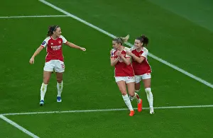 Arsenal Women V Chelsea Women 2023-24 Prints: Alessia Russo's Dramatic Hat-trick: Arsenal Women's Thrilling Victory Over Chelsea FC (2023-24)