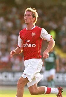 Images Dated 7th August 2006: Alex Hleb in Action: Arsenal's Win over SV Mattersburg in Pre-Season Friendly