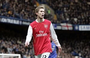 Chelsea v Arsenal 2007-08 Collection: Alex Hleb in Action: Chelsea vs. Arsenal, Barclays Premier League (2008)
