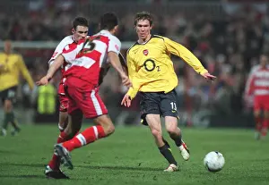 Doncaster V Arsenal 2005-6 Prints: Alex Hleb (Arsenal). Doncaster Rovers 2: 2 Arsenal