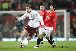Alex Hleb (Arsenal) Ji-Sung Park (Man Utd)