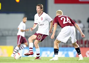 Sparta Prague v Arsenal 2007-8 Gallery: Alex Hleb (Arsenal) Martin Abraham (Sparta Prague)
