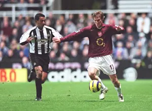 Alex Hleb (Arsenal) Noberto Solano (Newcastle United)