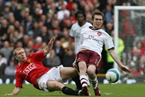 Alex Hleb (Arsenal) Paul Scholes (Manchester United)