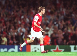 Alex Hleb scores Arsenals 2nd goal