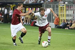 Alex Hleb Shines as Arsenal Takes 2-0 Lead Over Sparta Prague in Champions League Qualifier