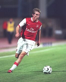 Images Dated 10th August 2006: Alex Hleb's Brilliant Performance Leads Arsenal to 3-0 Win Over Dinamo Zagreb in UEFA Champions