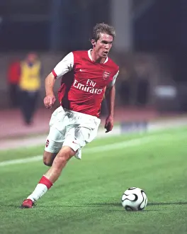 Dinamo Zagreb V Arsenal 2006-7 Prints: Alex Hleb's Brilliant Performance Leads Arsenal to 3-0 Win Over Dinamo Zagreb in UEFA Champions League Qualifier
