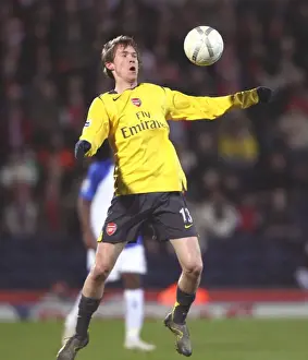 Alex Hleb's Winning Goal: Arsenal Triumphs Over Blackburn Rovers in FA Cup 5th Round