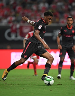 Alex Iwobi in Action: Arsenal vs. Bayern Munich, 2017 Pre-Season Friendly in Shanghai