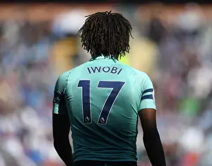 Burnley V Arsenal 2018-19 Prints: Alex Iwobi in Action: Arsenal vs. Burnley (2018-19 Premier League)