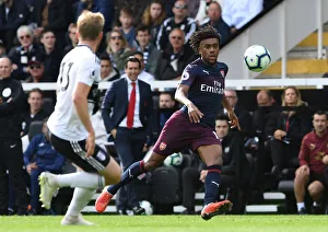 Fulham V Arsenal 2018-19 Prints: Alex Iwobi in Action: Arsenal vs Fulham, Premier League 2018-19
