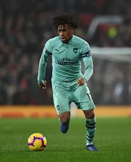 Alex Iwobi in Action: Arsenal vs. Manchester United, Premier League 2018-19
