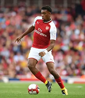 Arsenal V Seville - Emirates Cup 2017-18 Prints: Alex Iwobi in Action: Arsenal vs Sevilla - Emirates Cup 2017-18