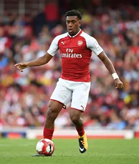 Arsenal V Seville - Emirates Cup 2017-18 Prints: Alex Iwobi in Action: Arsenal vs Sevilla FC - Emirates Cup 2017-18
