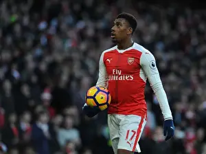Arsenal V West Bromwich Albion 2016-17 Prints: Alex Iwobi in Action: Arsenal vs West Bromwich Albion, Premier League 2016-17