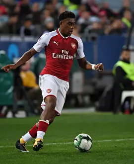 Alex Iwobi in Action: Arsenal vs. Western Sydney Wanderers, Sydney 2017