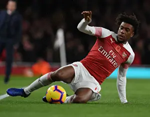 Arsenal V Wolverhampton Wanderers 2018-19 Prints: Alex Iwobi in Action: Arsenal vs. Wolverhampton Wanderers, Premier League 2018-19
