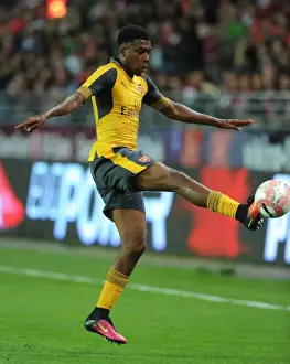 Viking FK V Arsenal 2016-17 Prints: Alex Iwobi in Action: Arsenal's Pre-Season Clash against Viking FK (2016-17), Norway