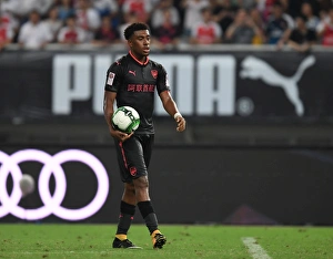 Alex Iwobi in Action: Bayern Munich vs. Arsenal, Shanghai Pre-Season Friendly 2017