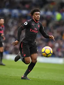 Alex Iwobi in Action: Brighton & Hove Albion vs Arsenal, Premier League 2017-18