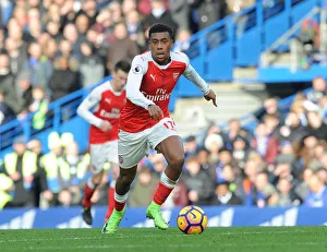 Alex Iwobi in Action: Chelsea vs Arsenal, Premier League 2016-17