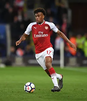 Alex Iwobi in Action: Leicester City vs Arsenal, Premier League 2017-18