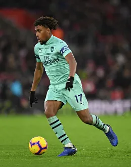 Southampton V Arsenal 2018-19 Prints: Alex Iwobi in Action: Southampton vs Arsenal, Premier League 2018-19