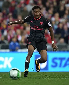 Sydney FC V Arsenal - 2017-18 Prints: Alex Iwobi in Action: Sydney FC vs Arsenal Pre-Season Friendly (2017)