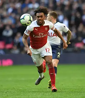 Alex Iwobi in Action: Tottenham Hotspur vs Arsenal FC, Premier League 2018-19