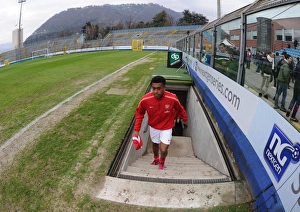 Arsenal U19 v Chelsea U19 - NextGen Series 1-2 Final 2012-13 Collection: Alex iwobi (Arsenal). Arsenal 3: 4 Chelsea. NextGen Series 1 / 2 Final. Stadio Como