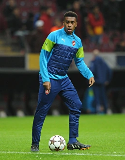 Alex Iwobi (Arsenal). Galatasaray 1: 4 Arsenal. UEFA Champions League. Group D. Ali