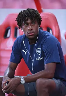 Arsenal V Atletico Madrid 2018-19 Prints: Alex Iwobi: Arsenal Star's Focus Ahead of Arsenal vs Atletico Madrid - International Champions Cup 2018