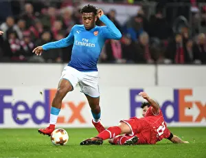 FC Koln V Arsenal 2017-18 Prints: Alex Iwobi Outsmarts Milos Jojic: Arsenal's Europa League Victory Over FC Koln