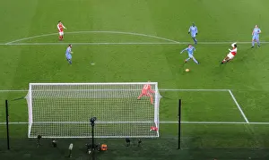 Alex Iwobi Scores Arsenal's Third Goal Against Stoke City (2016-17)