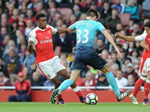 Alex Iwobi's Slick Nutmeg of Swansea's Federico Fernandez (Arsenal vs Swansea City, 2016-17)