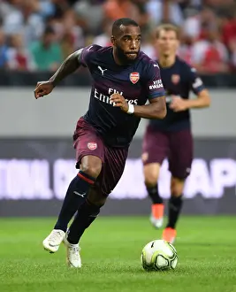 Arsenal V SS Lazio 2018-19 Prints: Alex Lacazette in Action for Arsenal against SS Lazio during Pre-Season Friendly in Stockholm
