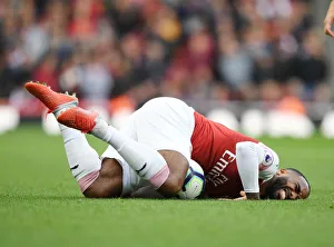 Arsenal V Everton 2018-19 Prints: Alex Lacazette in Action: Arsenal vs Everton, Premier League 2018-19