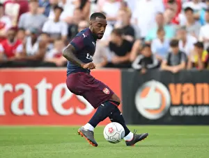 Alex Lacazette in Action: Arsenal's Pre-Season Clash at Borehamwood (2018)