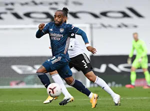Alex Lacazette in Action: Fulham vs Arsenal, Premier League 2020-21