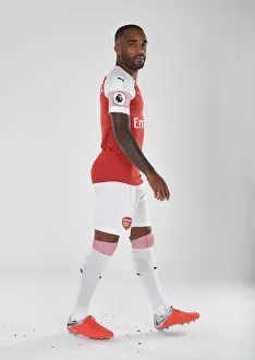 Alex Lacazette at Arsenal 2018/19 First Team Photo Call