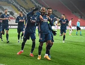 Alex Lacazette Scores in Empty Eden Arena: Arsenal Advances to Europa League Semifinals vs. Slavia Prague (April 15, 2021)