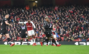 Arsenal V Crystal Palace 2017-18 Prints: Alex Lacazette Scores Fourth Goal: Arsenal vs. Crystal Palace, Premier League 2017-18