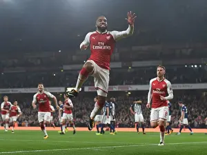 Alex Lacazette's Game-Winning Goal: Arsenal vs West Bromwich Albion, Premier League 2017-18