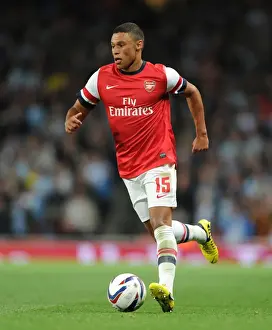 Arsenal V Coventry City - Capital One Cup 2012-13 Prints: Alex Oxlade-Chamberlain in Action for Arsenal against Coventry City - Capital One Cup 2012-13