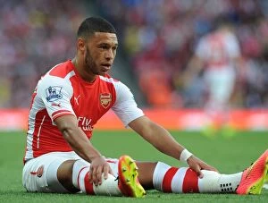 Images Dated 16th August 2014: Alex Oxlade-Chamberlain in Action: Arsenal vs Crystal Palace, Premier League 2014/15