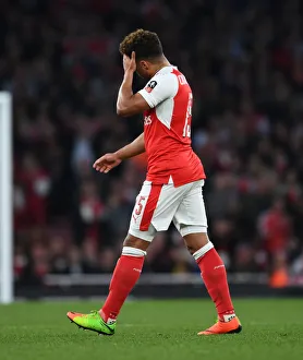 Arsenal V Lincoln City 2016-17 Prints: Alex Oxlade-Chamberlain in Action: Arsenal vs