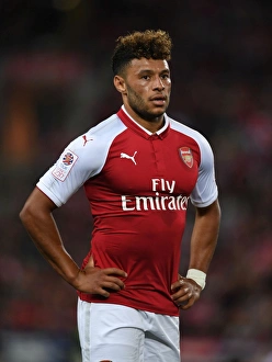 Sydney Western Wanderers V Arsenal 2017-18 Prints: Alex Oxlade-Chamberlain in Action: Arsenal vs. Western Sydney Wanderers (Sydney, 2017)
